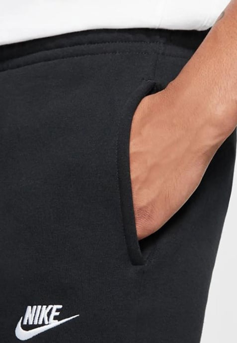 Nike Sportswear Club Fleece Openhem Jogger in Schwarz - Image 3