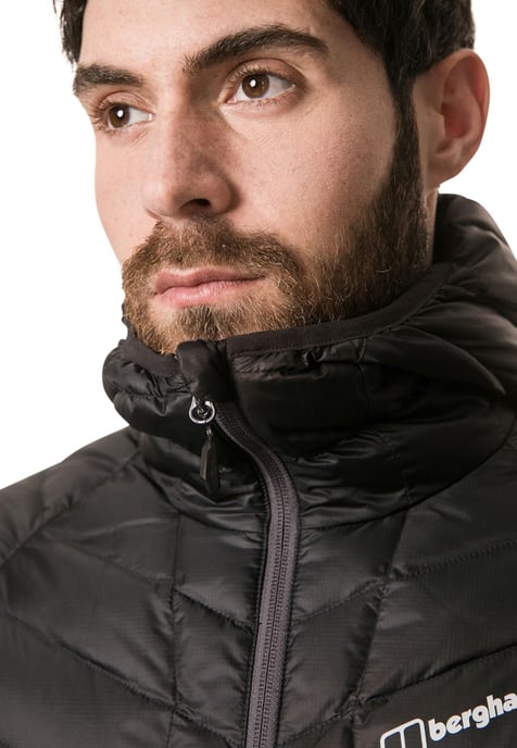 Berghaus Herren Tephra STR Reflct DWN Jacke in schwarz - Image 4
