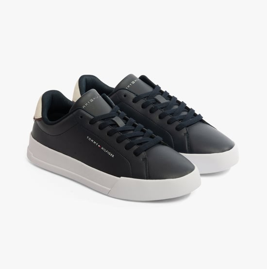 Tommy Hilfiger LOGO COURT Herren Sneakers Desert Sky - Image 5