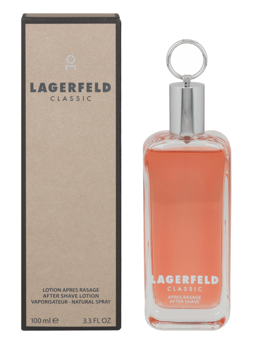 Lagerfeld Classic After Shave Lotion 100ml - Image 1