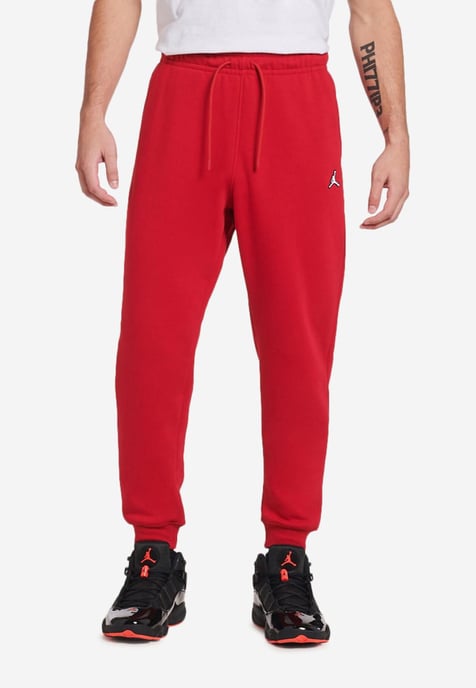 Nike Herren Jordan Brooklyn Fleece-Trainingsanzug in Rot - Image 4