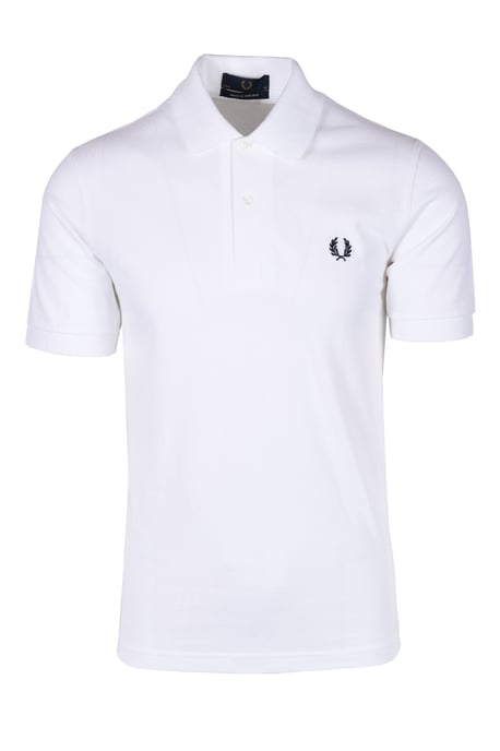 Polo M3 Made In England Fred Perry Pour Homme en Blanc - Image 1