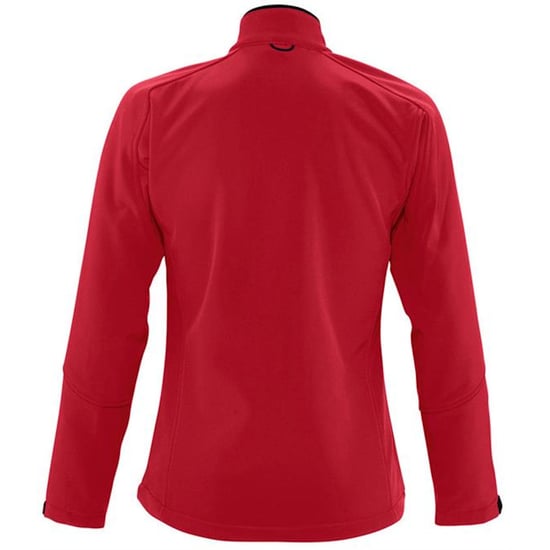 SOLS Womens/Ladies Roxy Soft Shell Jacket (atmungsaktiv, winddicht und wasserabweisend) (Rot) - Image 3