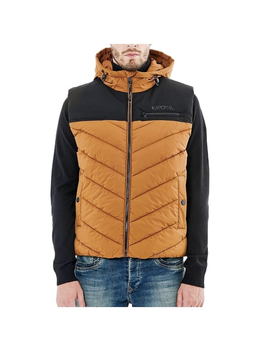 Kaporal Herren-Steppjacke „Chet Biscuit“, ärmellos - Image 1