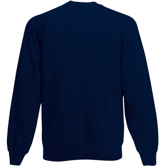 Fruit Of The Loom Herren Raglan-Ärmel Belcoro® Sweatshirt (Deep Navy) - Image 3