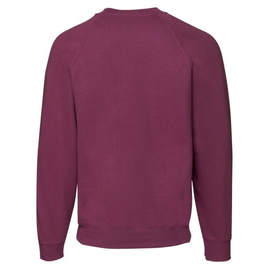 Fruit of the Loom - "Premium" Sweatshirt für Herren angesetzte Ärmel (Burgunderrot) - Image 2
