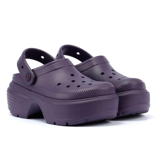 Crocs Stomp Frauen Dark Iris Clogs - Image 1