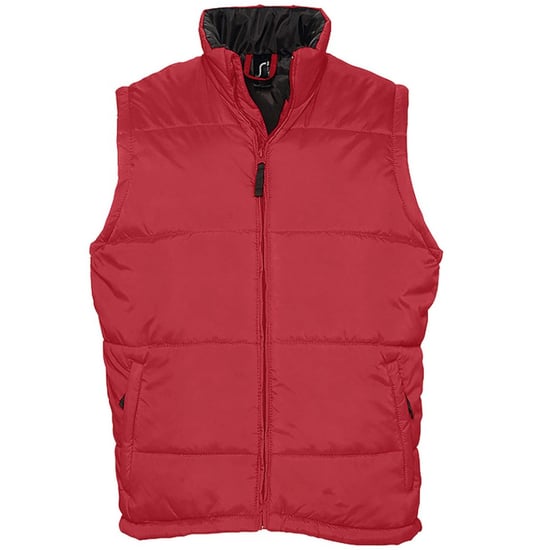 SOLS Warm Unisex wattierte Bodywarmer Jacke (Rot) - Image 5