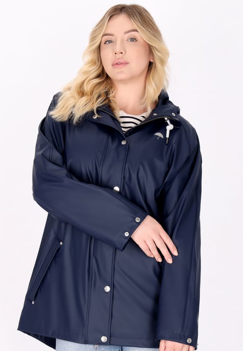 Schmuddelwedda Regenmantel Damen Marine - Image 3