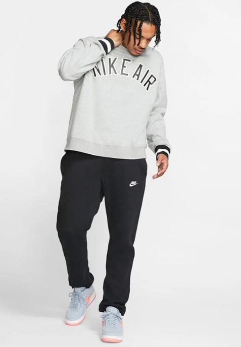 Nike Sportswear Club Fleece Openhem Jogger in Schwarz - Image 6