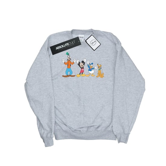 Disney Herren Mickey Mouse Friends Sweatshirt (Sport grau) - Image 1
