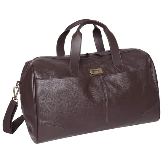 Barneys Originals Real Leather Holdall