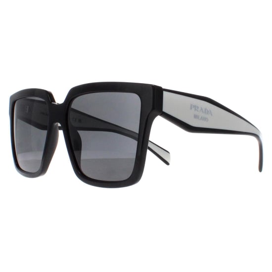 Prada Square Womens Black Dark Grey PR24ZS