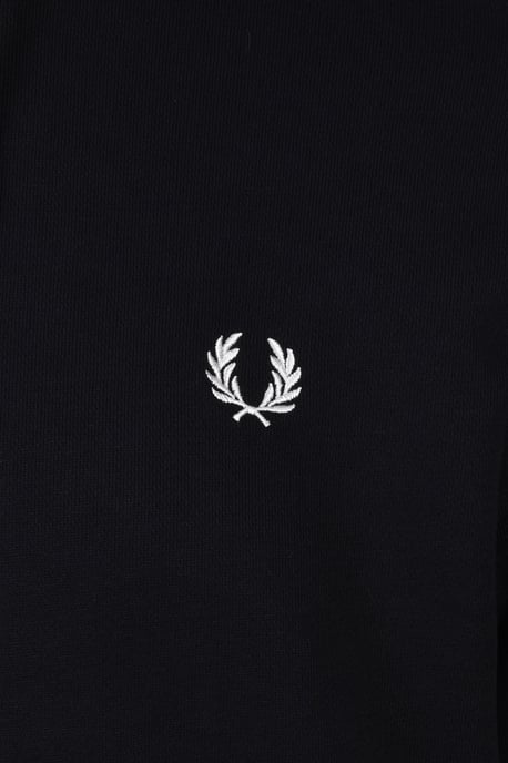 Sweat à Capuche Fred Perry Pour Homme en Noir - Image 3