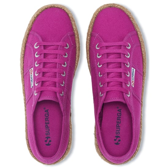 Superga 2790 Rope 100% Baumwolle Damen Violett Lila Turnschuhe - Image 4