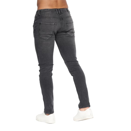 Crosshatch - "Malcolm" Jeans für Herren (dunkele Kohle) - Image 4
