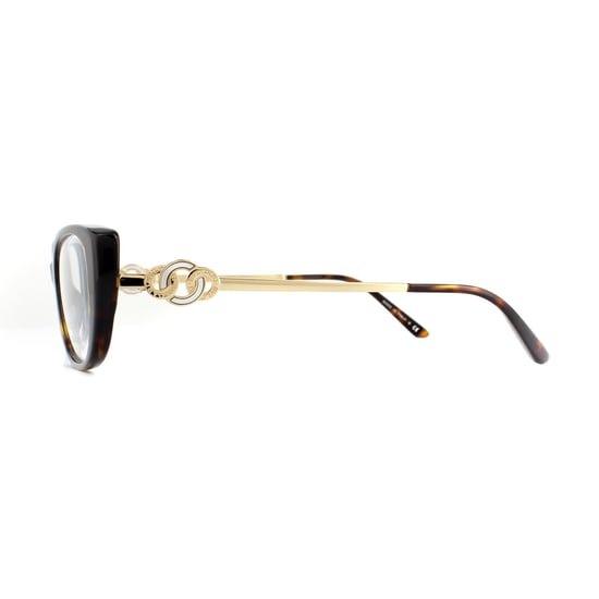 Bvlgari Oval Havana Womens Glasses Frames