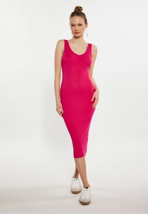 Mymo Kleid Damen Fuchsie - Image 2