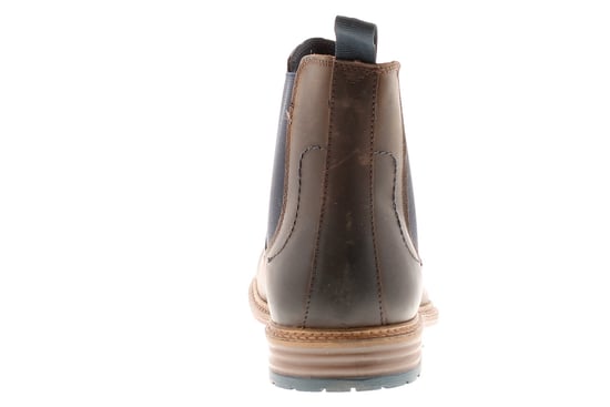 Hush Puppies Justin Chelsea Braune Herrenstiefel Aus Leder - Image 3