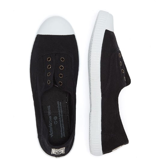 Victoria Inglesa Elastico Womens Trainer - (Schwarz) - Image 6