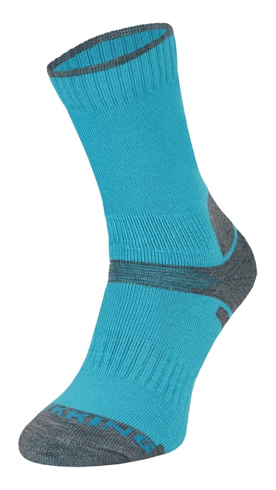 Kinder Merinowolle Wandern Socken | Comodo | Anti Blister Socken - Türkis - Image 1