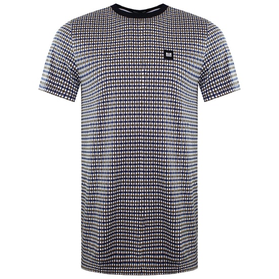 Weekend Offender Calvados Ave Herren Kariertes T-Shirt - Image 1