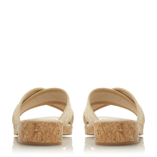 Dune Ladies LILIANNA Cross Strap Slider Sandals