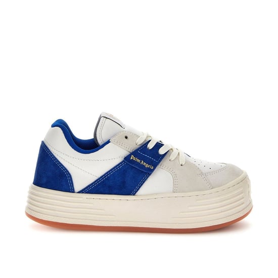 Baskets à logo en cuir Palm Angels - Image 1