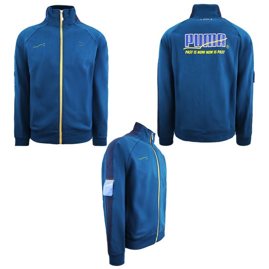 Puma x Ader Error Track Top Zip Up Long Sleeve Blue Mens Jumper 595533 60