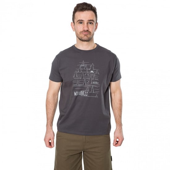 Trespass - T-shirt FOREST - Homme (Bleu marine) - Image 2