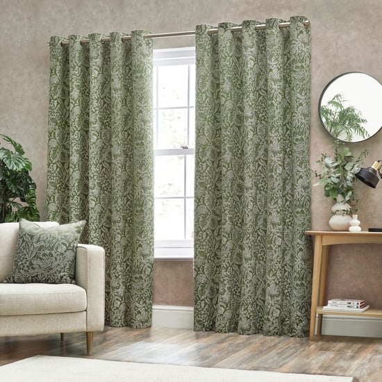 Wylder Nature Bali Botanical Jacquard Polyester Filled Cushion