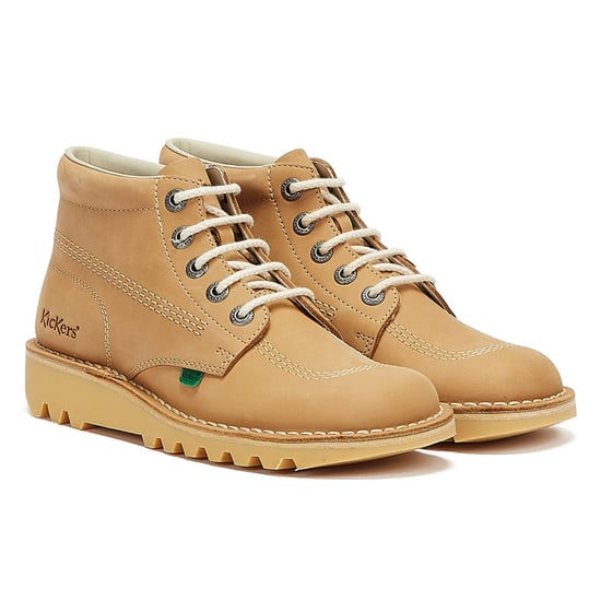 Kickers Kick Hi Herren Tan Nubuck Stiefel - Image 1