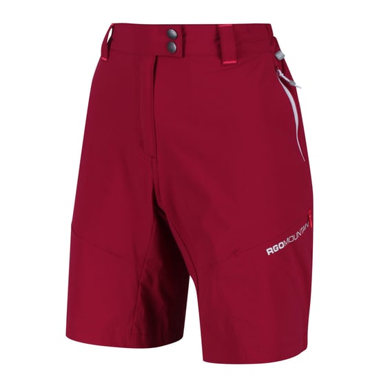 Regatta Damen Wandershorts Mountain (Dunkles Cherryrot) - Image 1