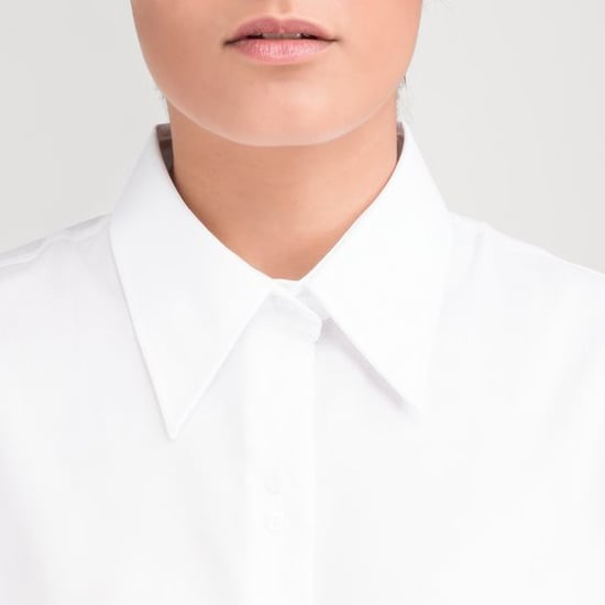 Russell Collection - Bügelfreie kurzärmelige Bluse - Damen (Weiß) - Image 4