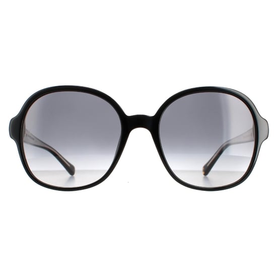 Tommy Hilfiger Round Womens Black Dark Grey Gradient TH 1812/S