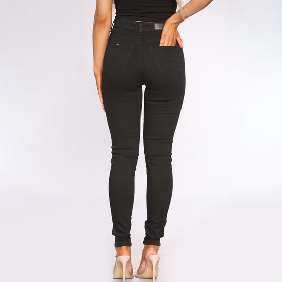 Damen Skinny Slim Fit Denim Jeans| Enzo Designer Womenswear - Image 4