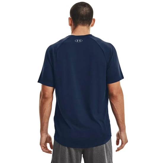 Under Armour - T-shirt TECH - Homme (Bleu foncé / Gris foncé) - Image 5