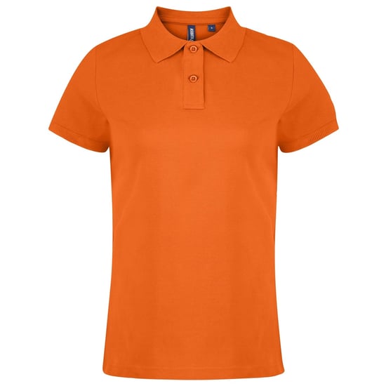 Asquith & Fox - Unifarbenes Poloshirt - Damen (Orange) - Image 1