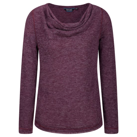 Regatta Damen T-Shirt Frayda langärmlig (Pflaume) - Image 1