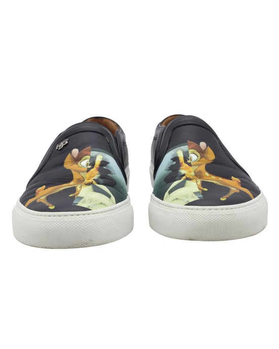Givenchy Bambi Skate Sneakers aus schwarzem Leder - Image 2