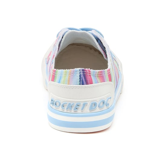 Rocket Dog Jazzin Dens Damen Regenbogen-Sneaker aus Baumwolle - Image 2