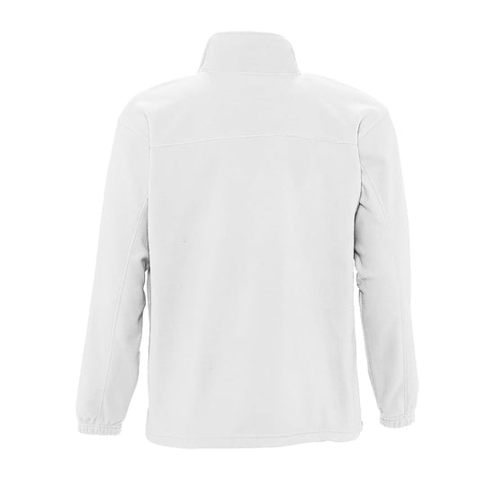 SOLS Herren Outdoor Fleece Jacke North (Weiß) - Image 2