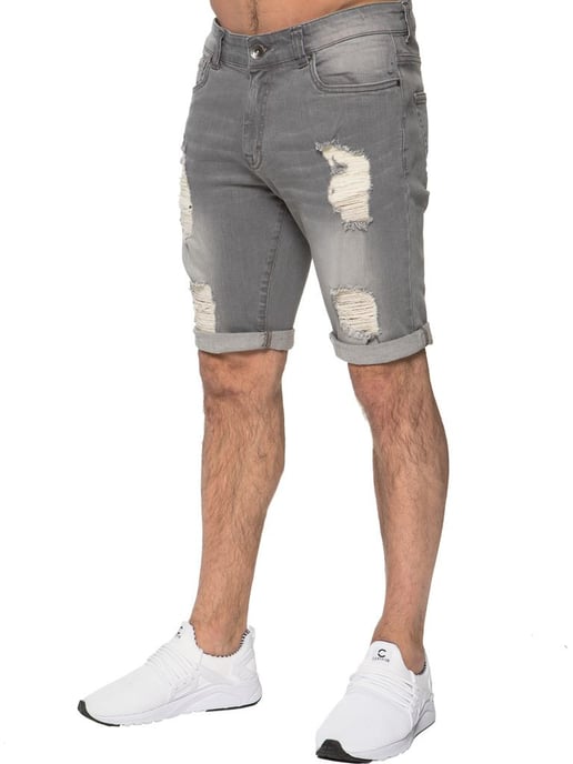 Herren Ripped Skinny Shorts - Image 2