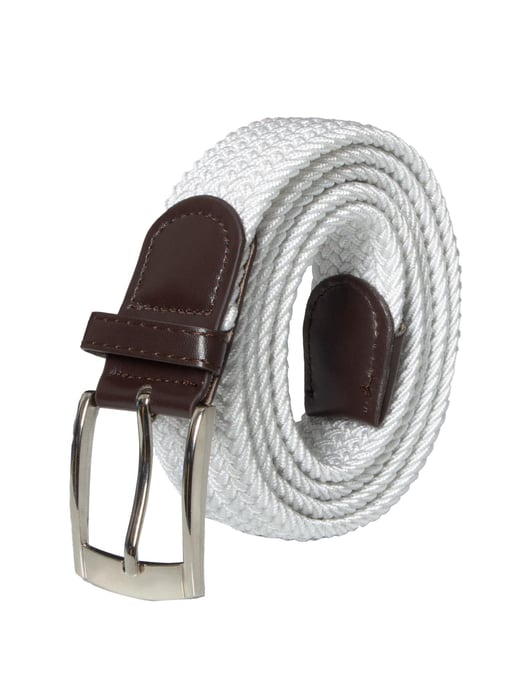 Enzo Unisex-Gürtel - Weiß - Image 1