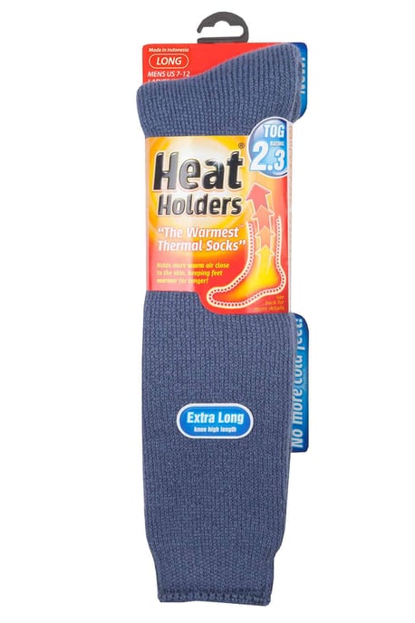 Heat Holders - Herren extra lange dicke thermische Kniestrümpfe 6-11 UK - Image 2