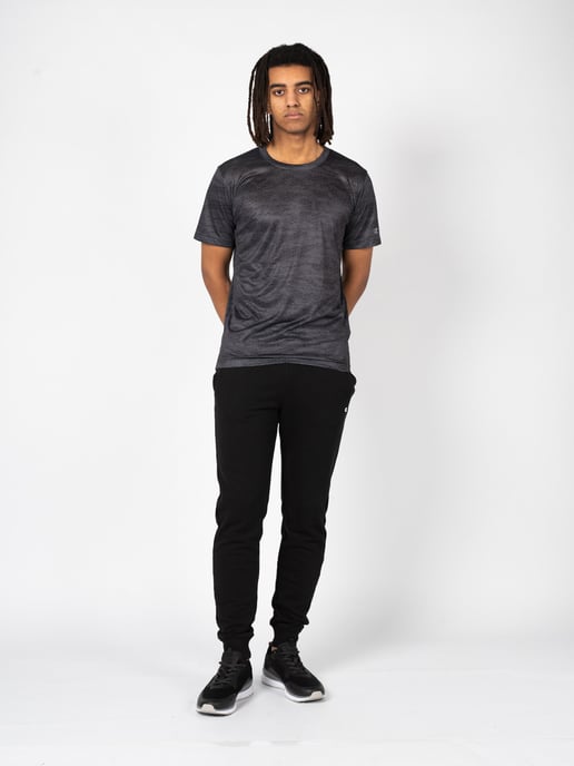 Champion T-Shirt Micro Mesh Herren grau - Image 2