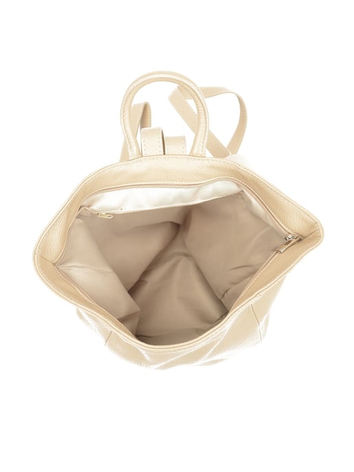 Anna Luchini SS22 AL 1083 Beige Cuir de vachette Sac - Image 3