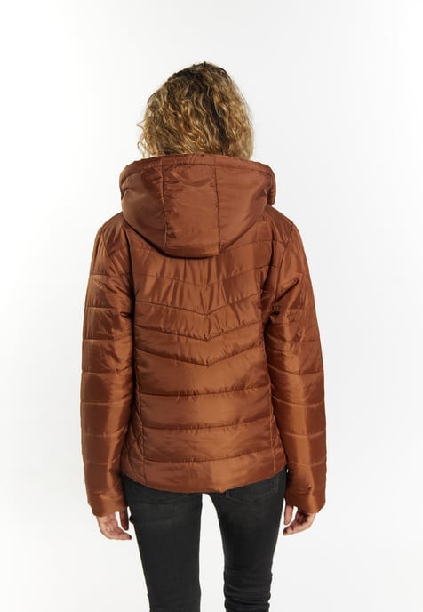 Mymo Leicht wattierte Jacke Damen hellbraun - Image 4