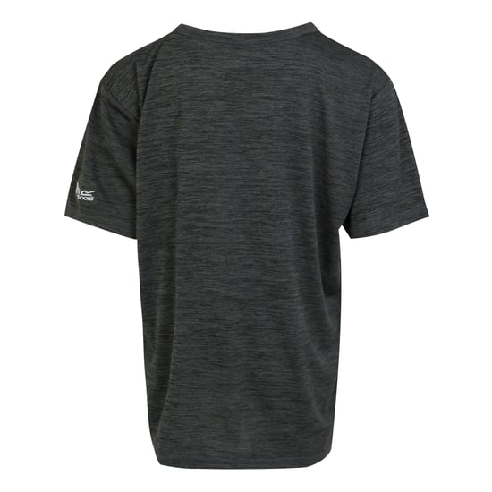 Regatta Childrens/Kids Alvardo VIII Paw Print Marl T-Shirt (Seal Grey)