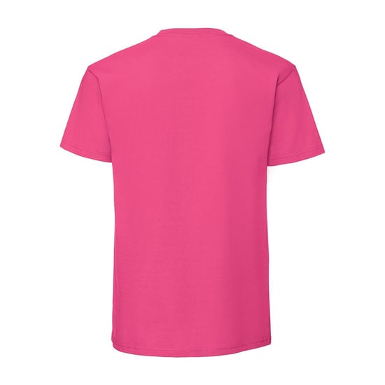 Fruit Of The Loom Herren Iconic 195 Ringspun Premium Tshirt (Fuchsia) - Image 2